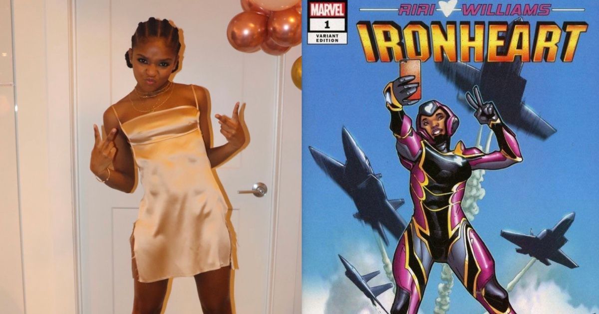 Ironheart Cover and Dominique Thorne
