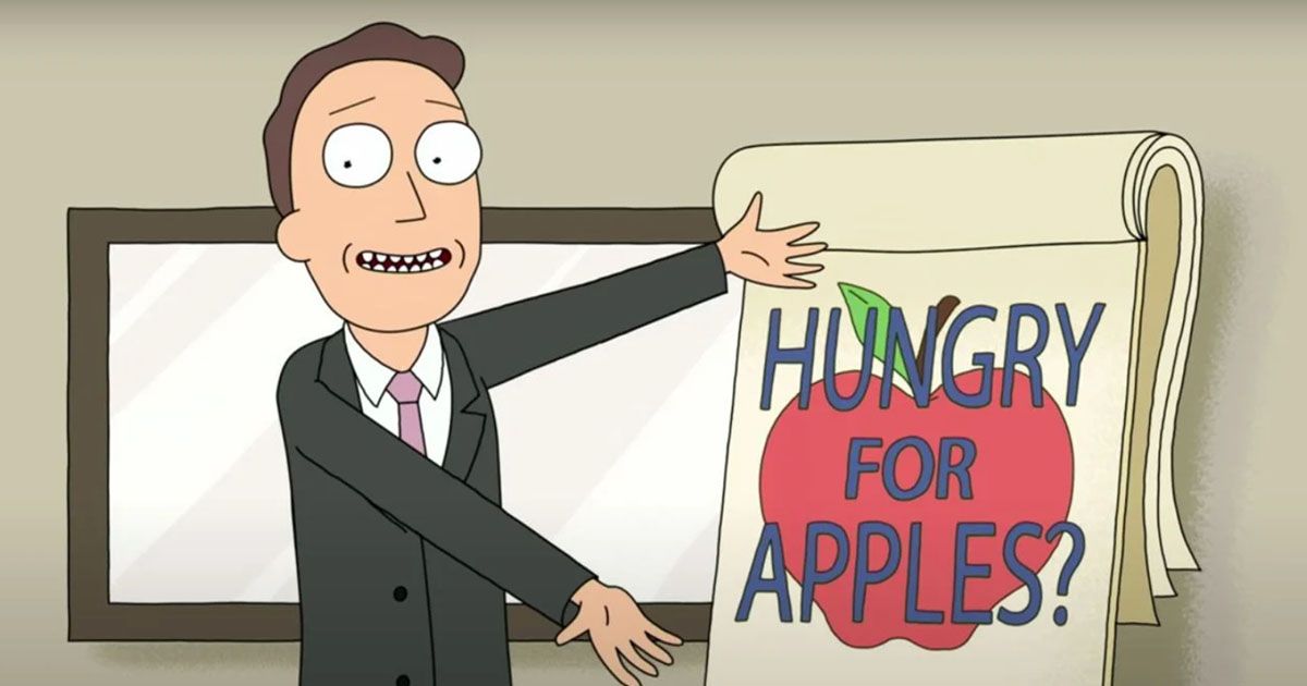 Jerry Smith apresenta o discurso do Hungry for Apples 