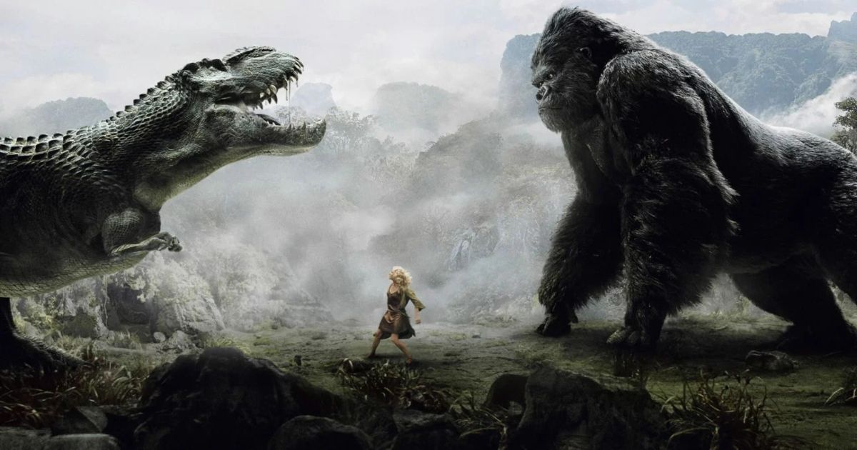 King Kong et les dinosaures
