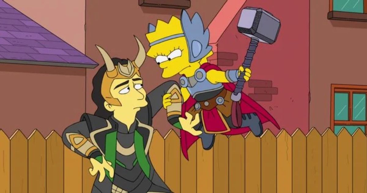 Loki-Lisa-Simpson-Thor