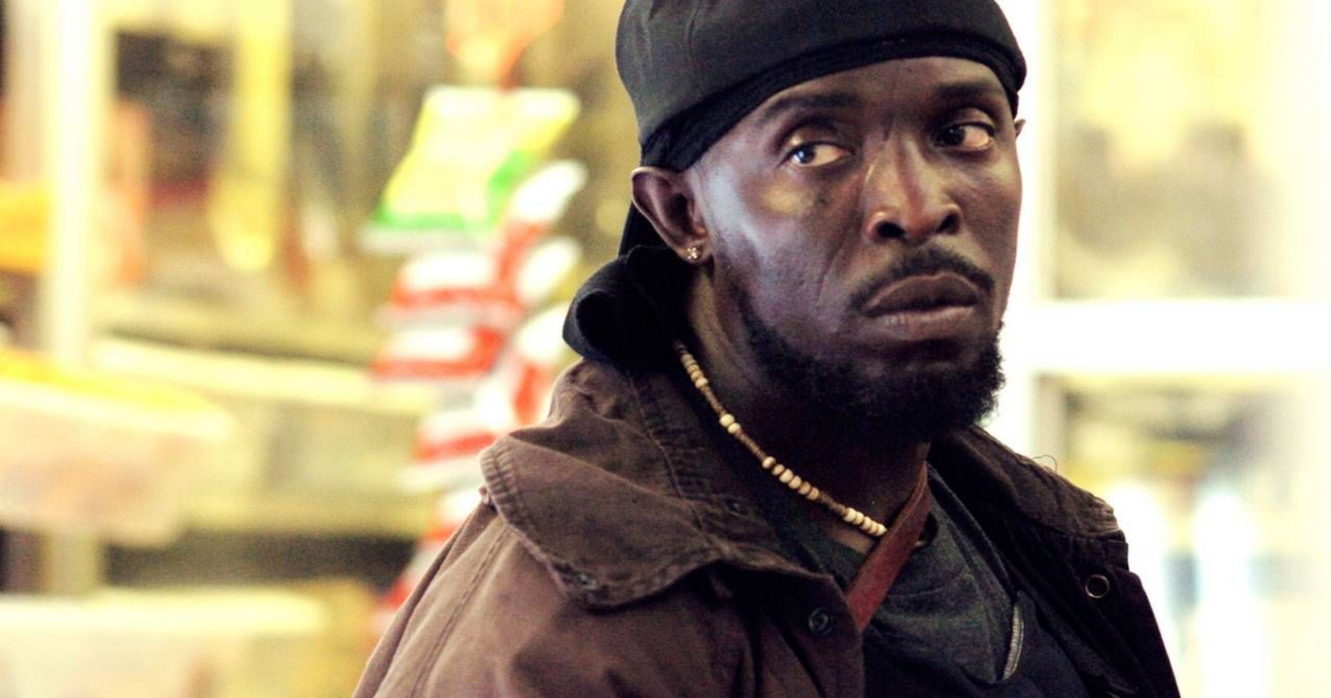 Michael K. Williams in the foreground in The Wire