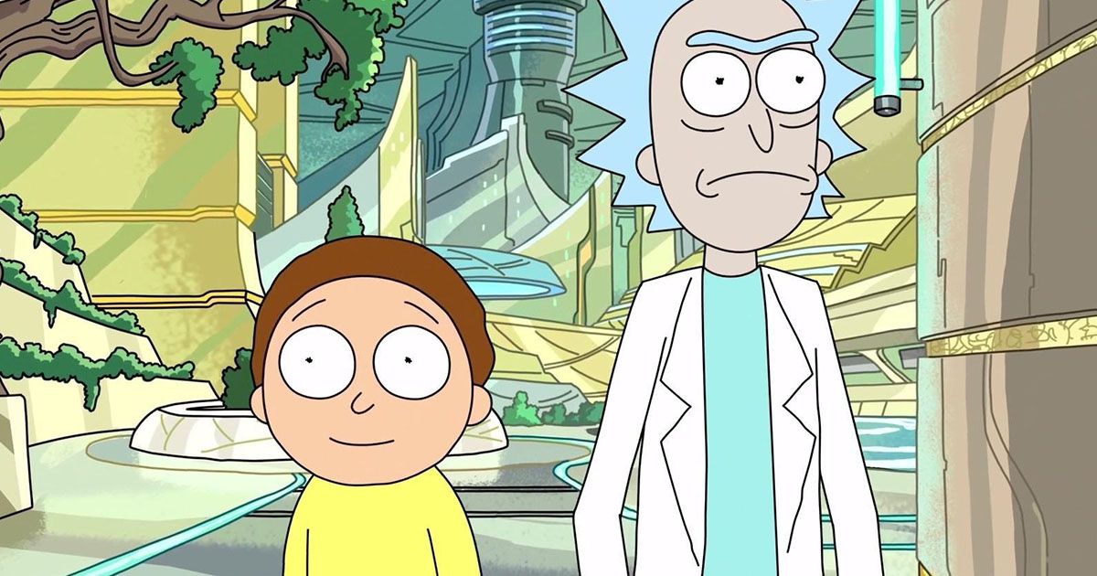 Morty and Rick together 