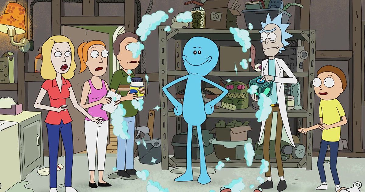 Rick and Morty Character Mr. Meeseeks