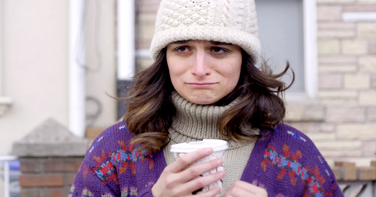 Jenny Slate is obviously adorable in winter clothing in Obvious Child