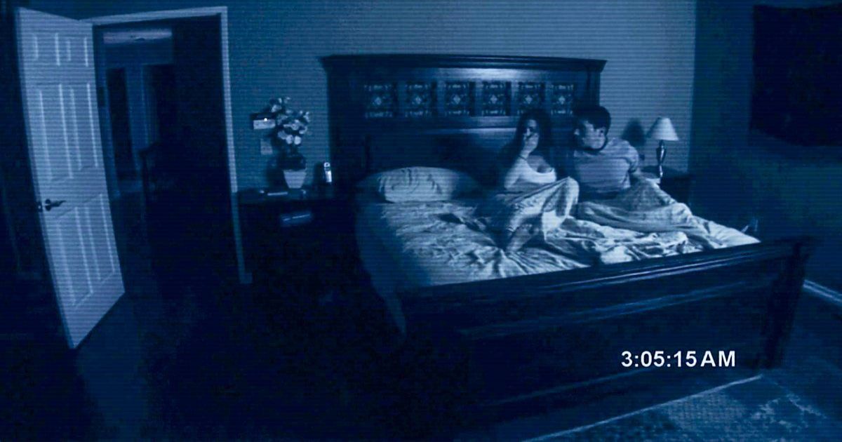 Final scenes of Paranormal Activity