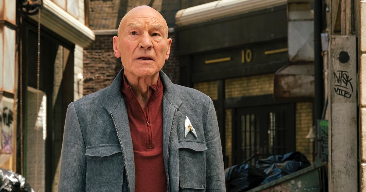 Patrick Stewart as Picard of the Paramount+ original series Star Trek: Picard