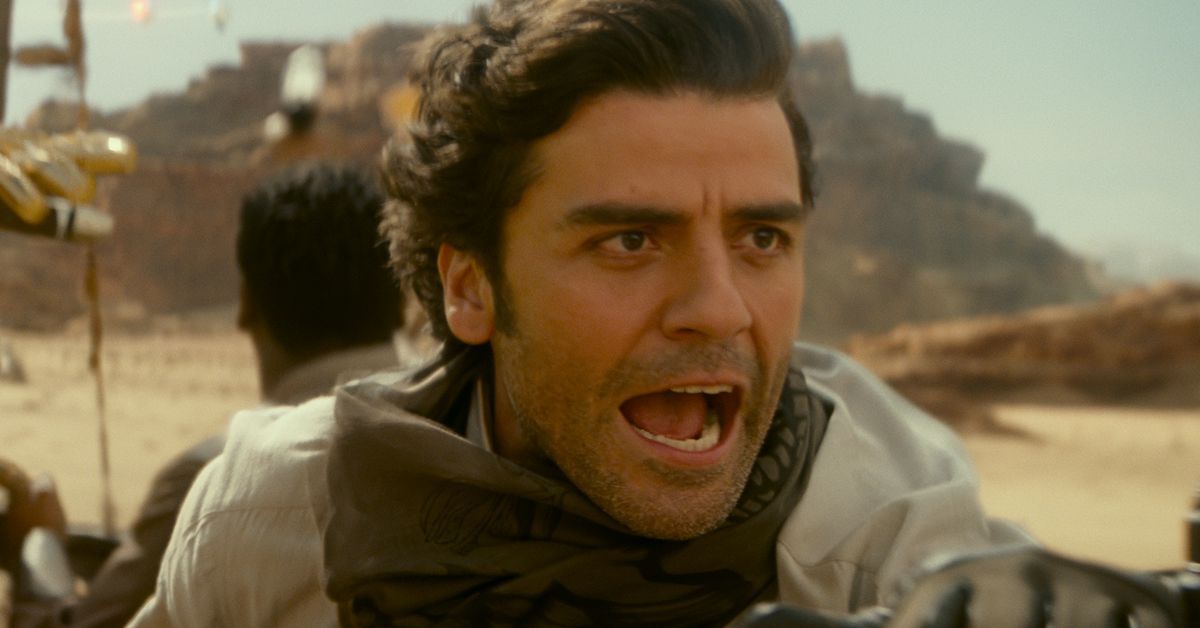 Oscar Isaac in Rise of Skywalker
