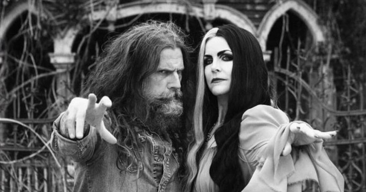 Rob Zombie and Sheri Moon Zombie in the Munsters