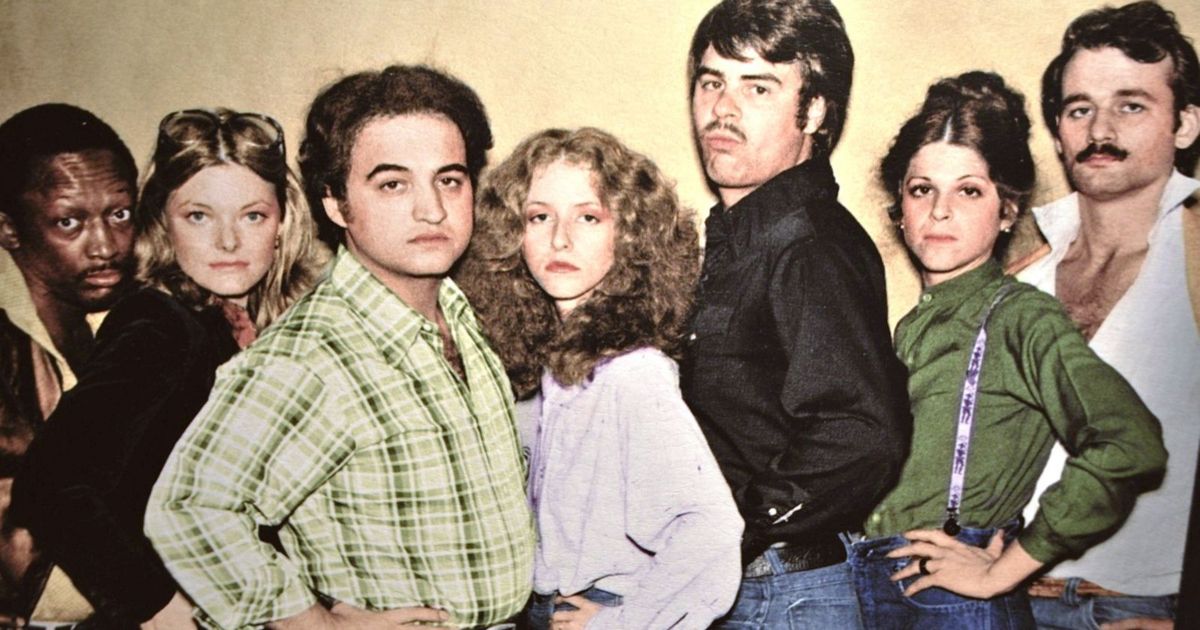 The classic cast of Saturday Night Live (1975)