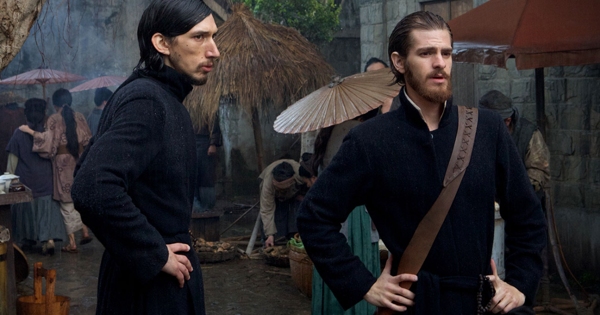 Andrew Garfield and Adam Driver in Silence