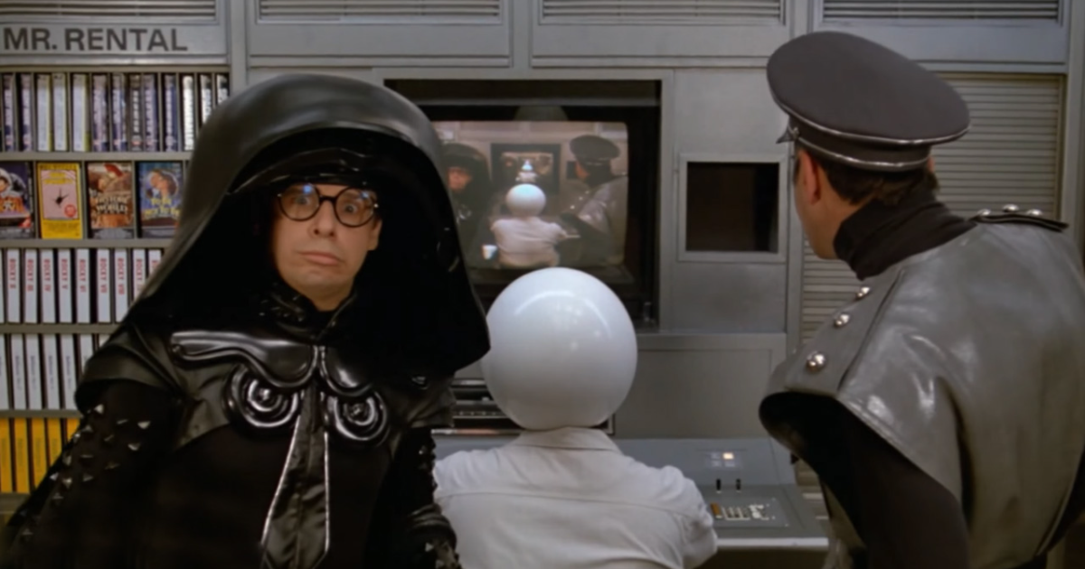 Rick Moranis as Dark Helmet in SpaceBalls