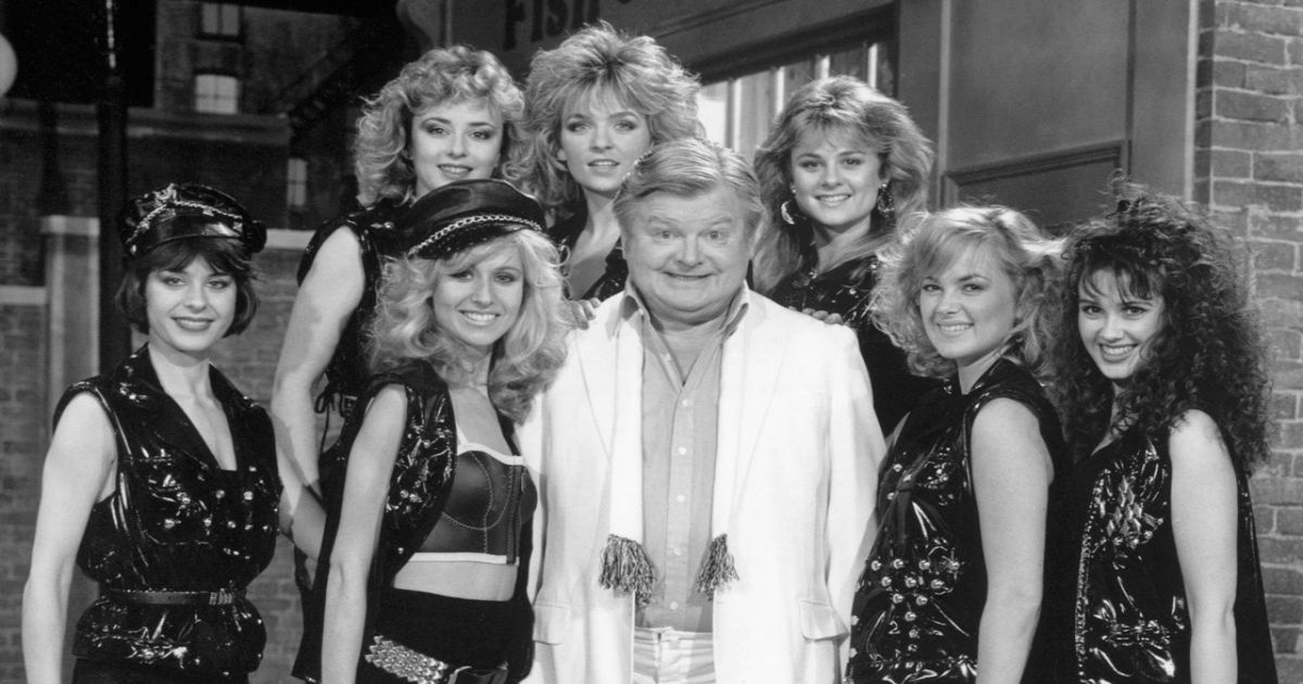 The cast of The Benny Hill Show