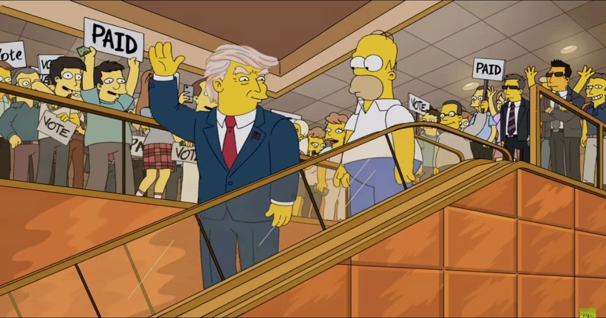 The Simpsons Donald Trump Presidency