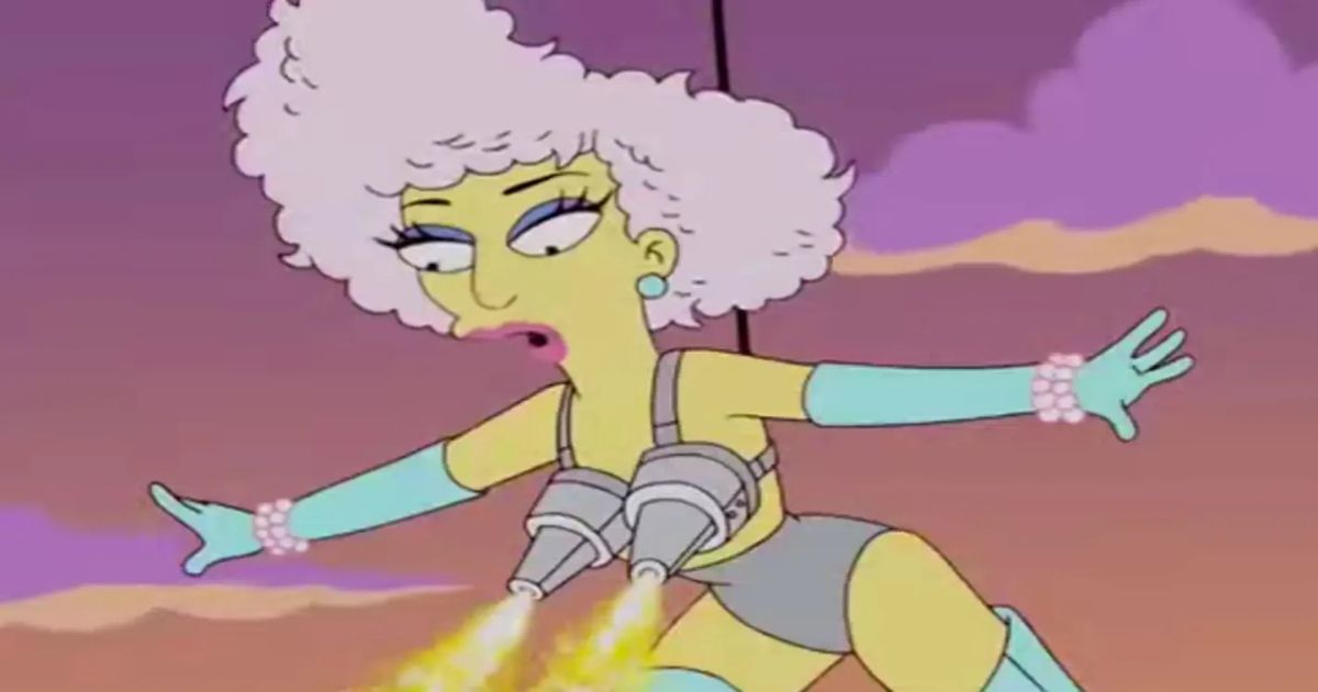 The Simpsons Lady Gaga Performance
