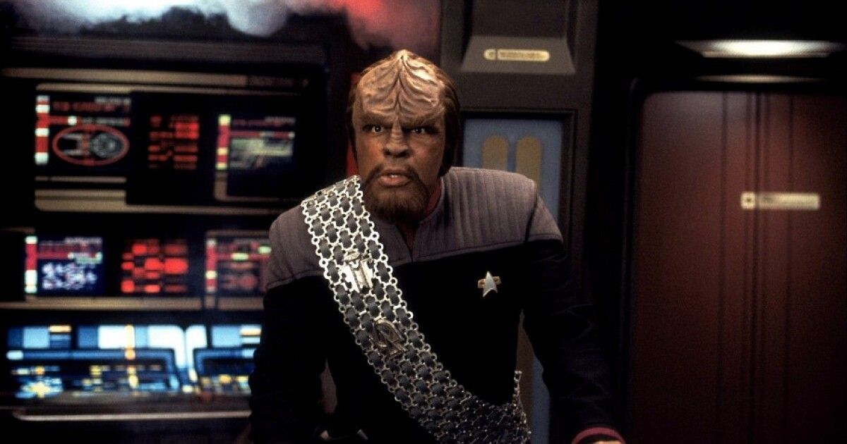 Worf in Star Trek Next Generation