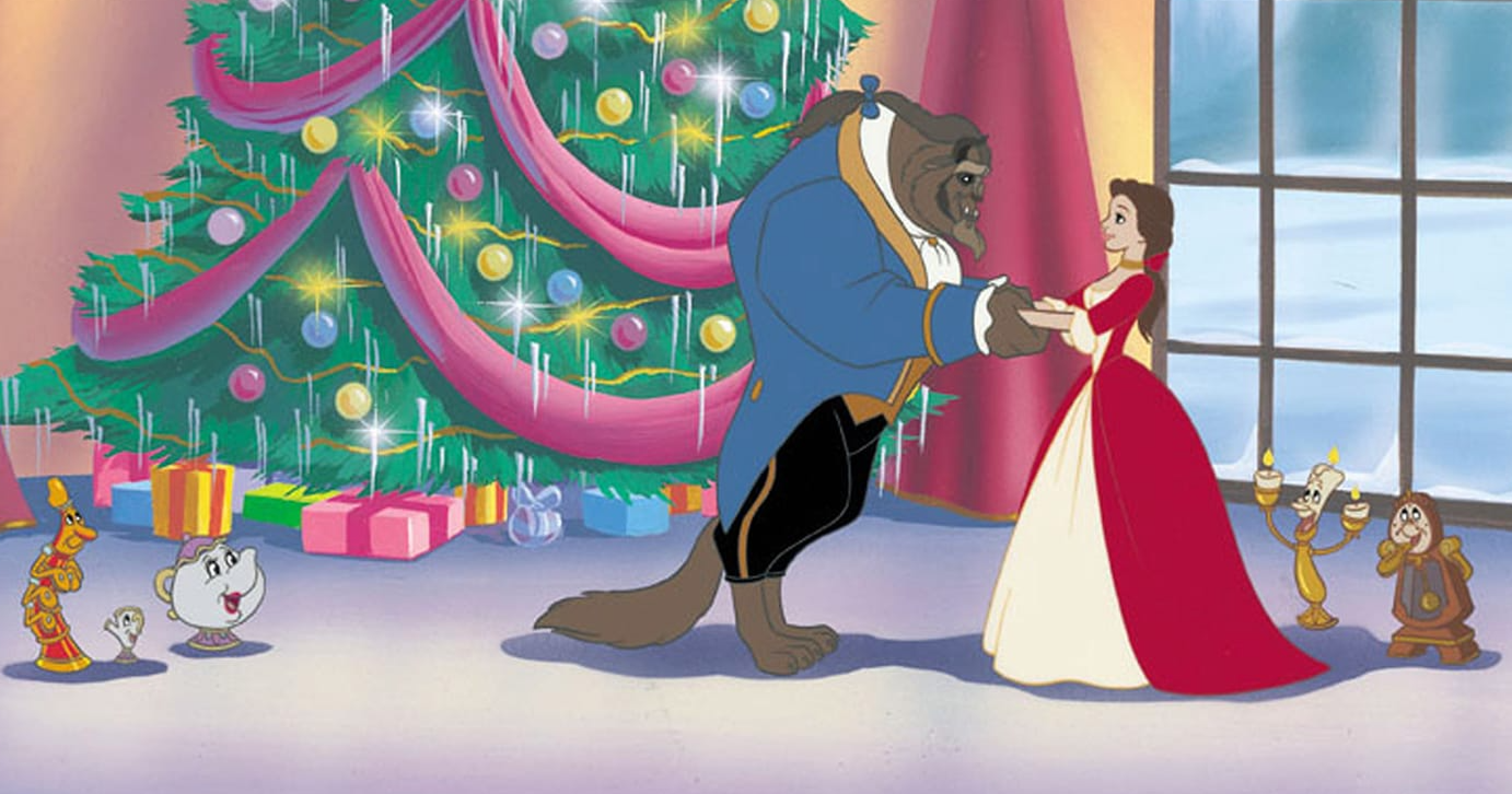 beauty and the beast christmas