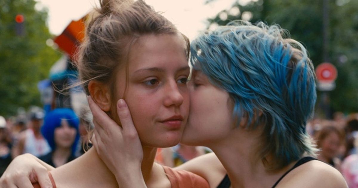 Léa Seydoux and Adèle Exarchopoulos in Blue Is the Warmest Colour