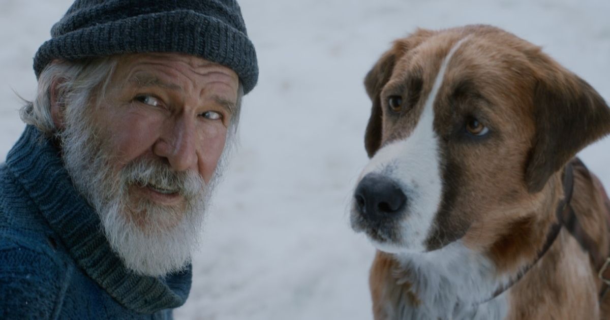 Harrison Ford and a dog in Call of the Wild, coming to Disney+