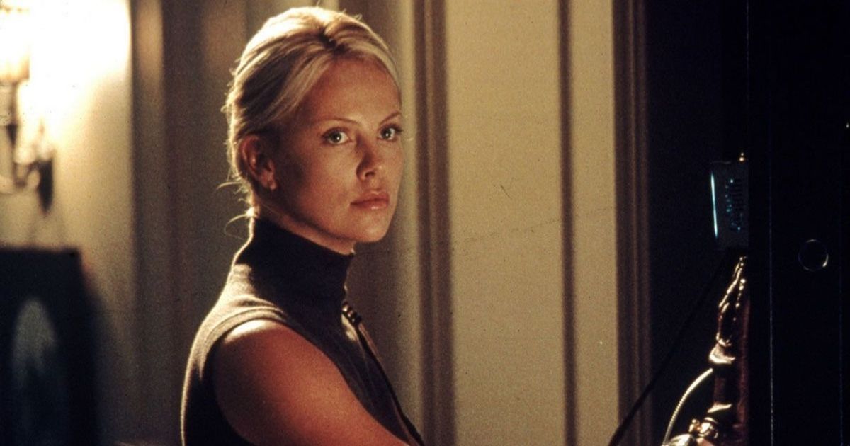 Charlize Theron in The Italian Job