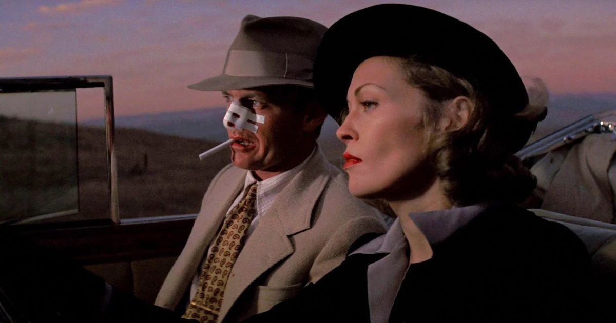 Jack Nicholson & Faye Dunaway in Chinatown