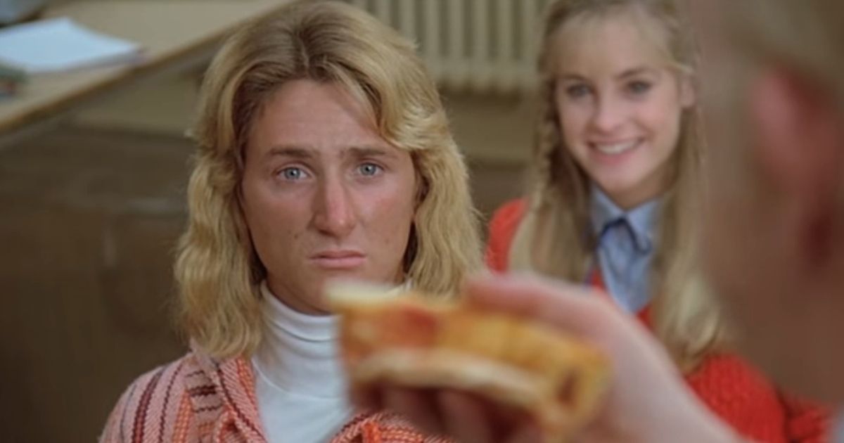 Sean Penn as Spiccoli in Fast Times at Ridgemont Hight