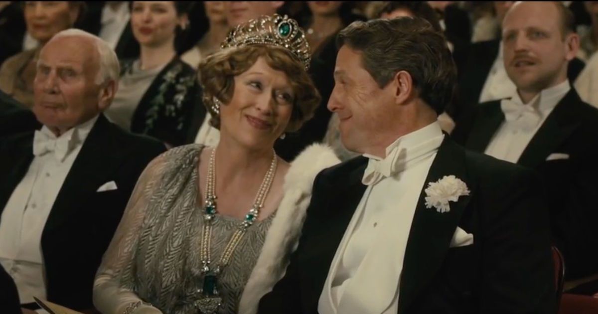 Meryl Streep and Hugh Grant in Florence Foster Jenkins