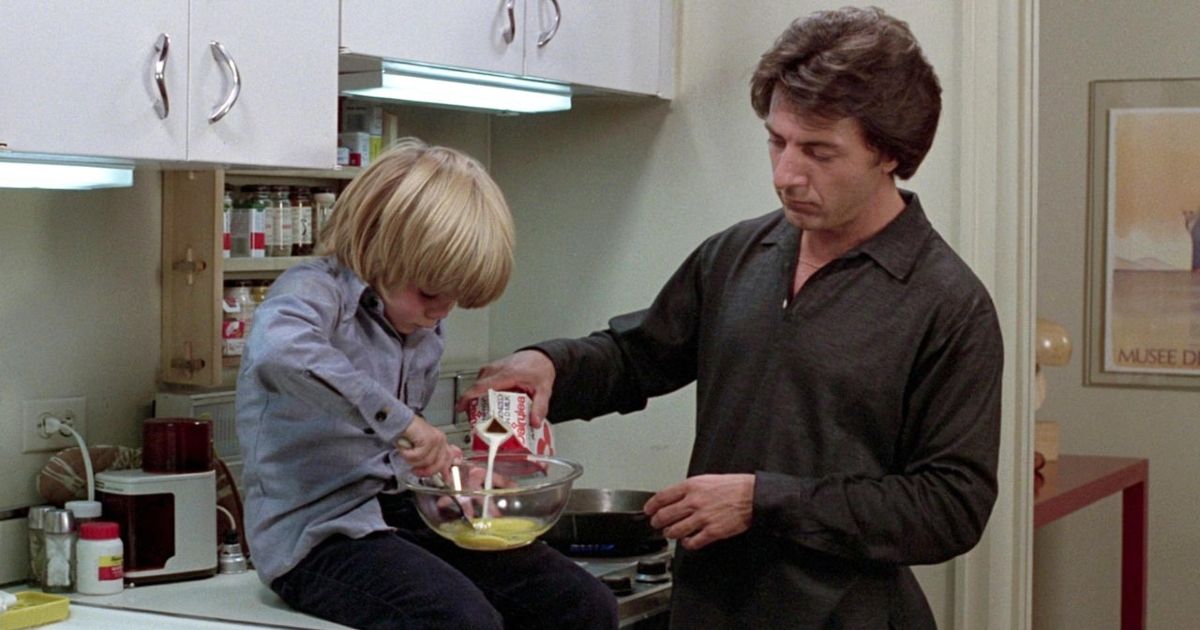Dustin Hoffman and Justin Henry in Kramer vs. Kramer (1979)