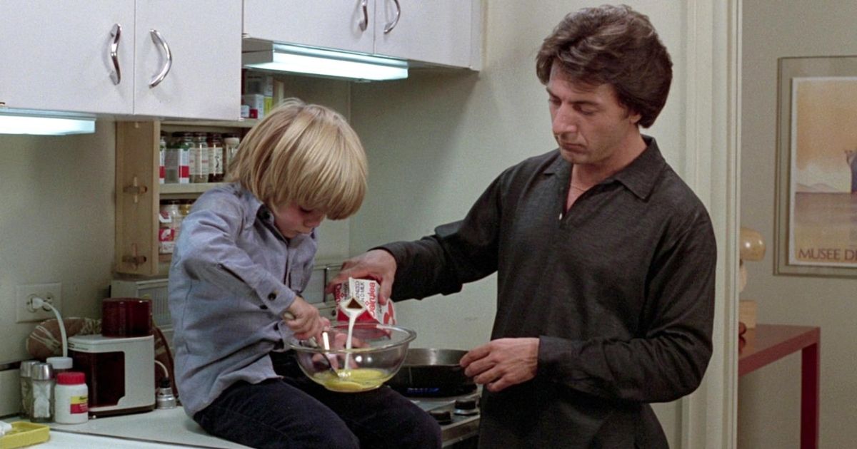 Dustin Hoffman e Justin Henry em Kramer vs. Kramer (1979)