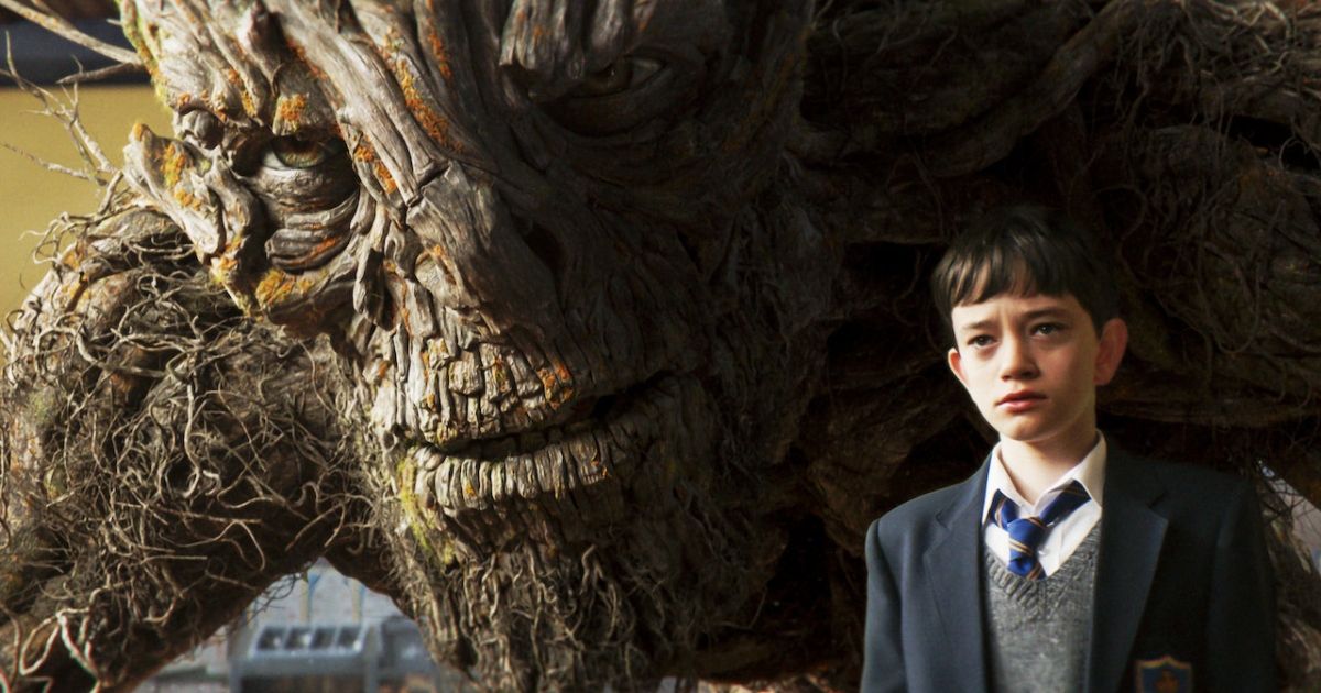 A scene from A Monster Calls (2016)