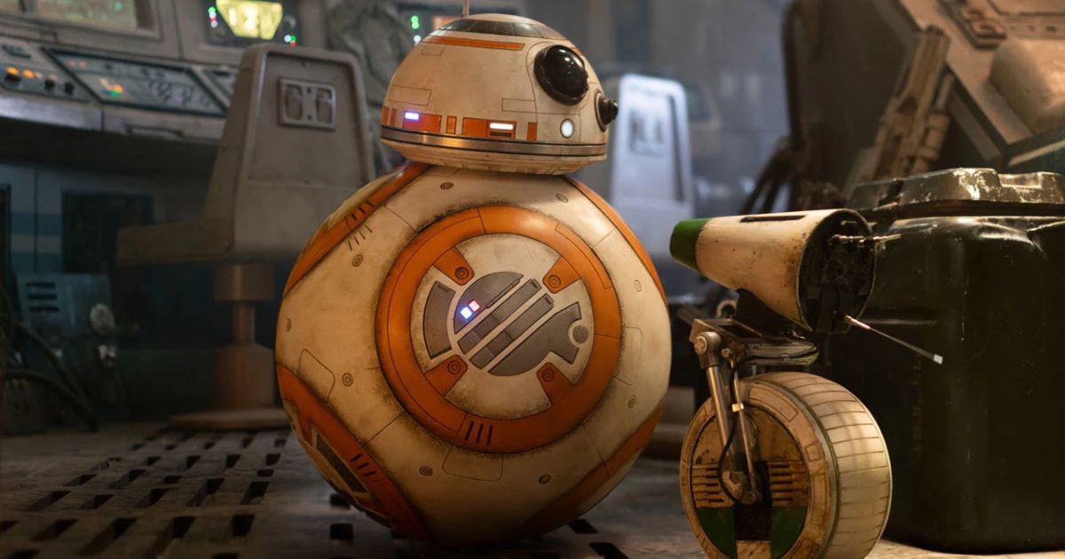 BB8 in Star Wars the Force Awakens