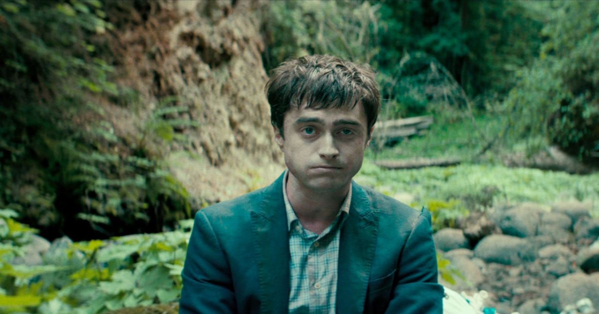 Daniel Radcliffe is a corpse gurgling water in Swiss Army Man