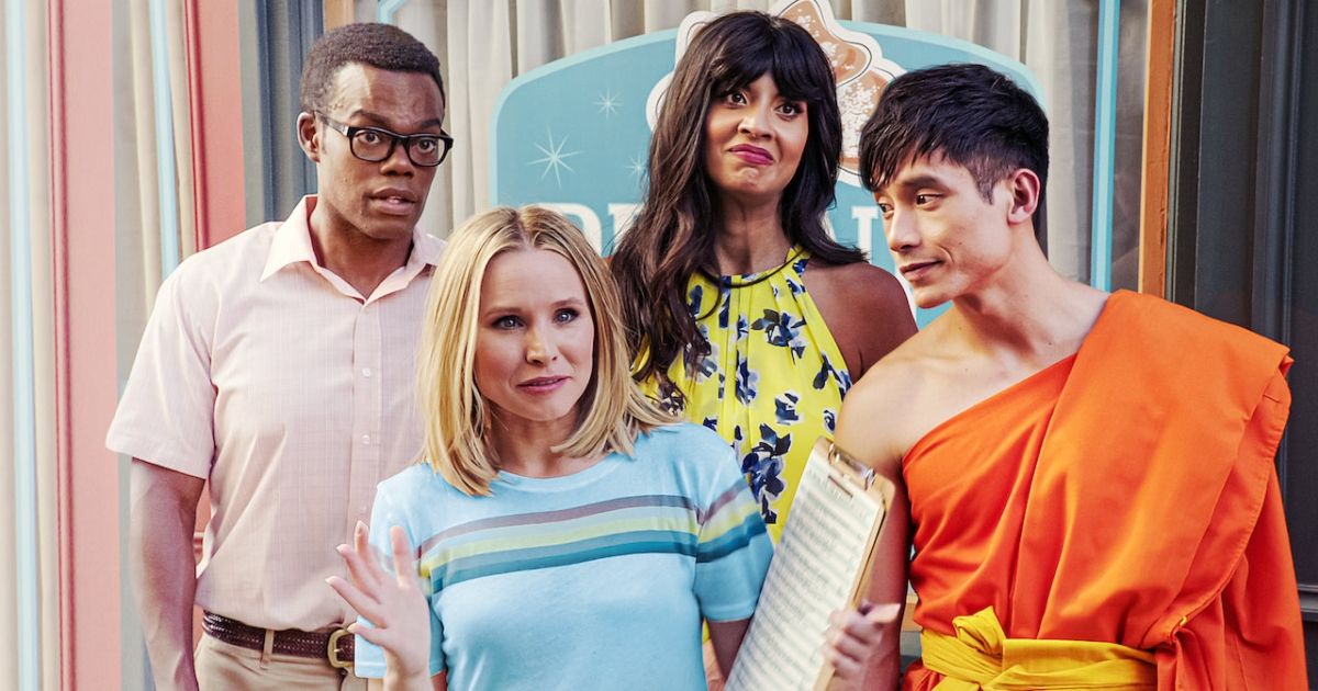 The Good Place cast, one of the best comedy TV shows of the 2010s