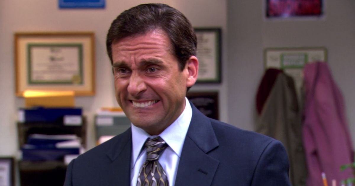 Steve Carrell as Michael Scott in The Office