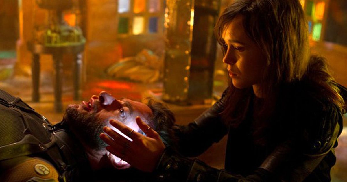 Wolverine and Kitty time travel in X-Men Days of Future Past