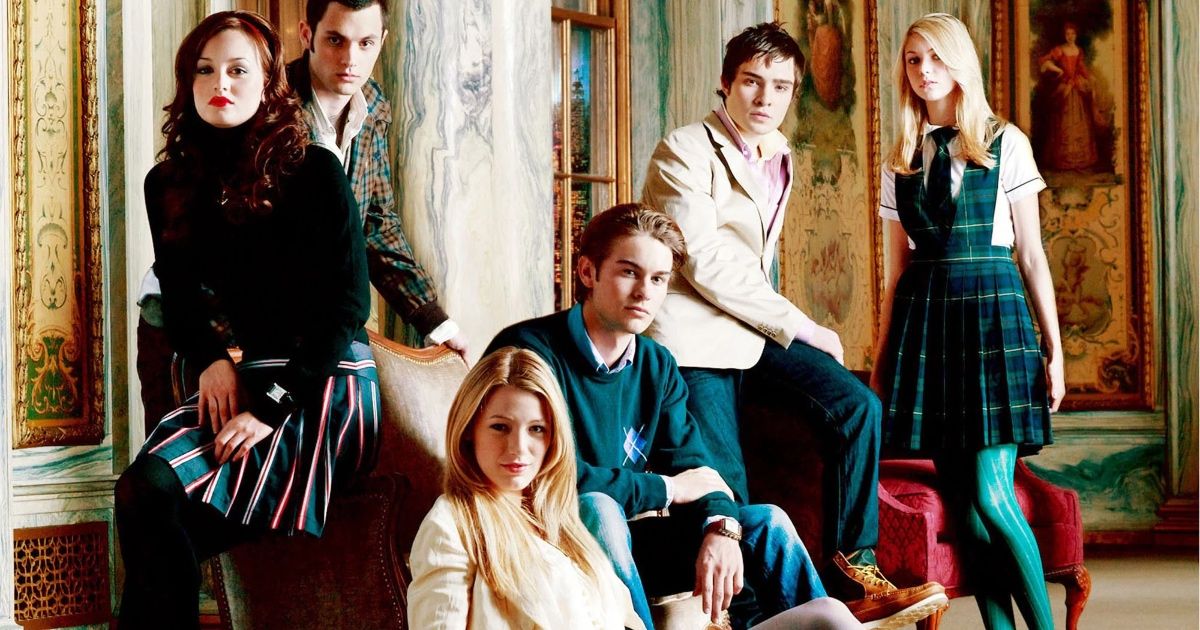 The main characters of Gossip Girl 2007-2012