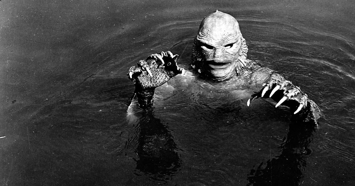Ben Chapman como The Gillman em A Criatura da Lagoa Negra.
