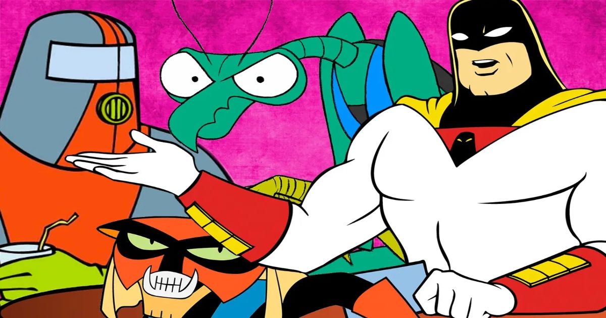 Space Ghost and his animated guests 