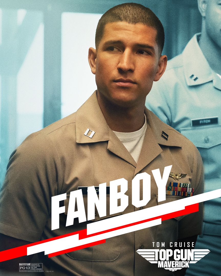 Danny Ramirez Poster Top Gun Maverick