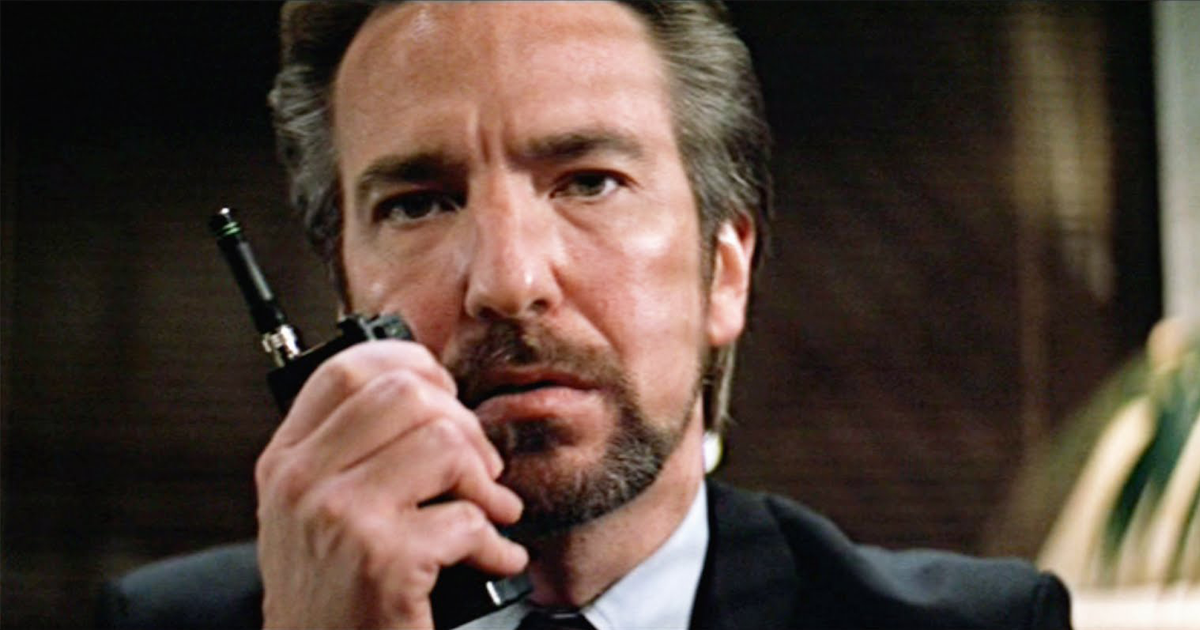 Alan Rickman in Die hard