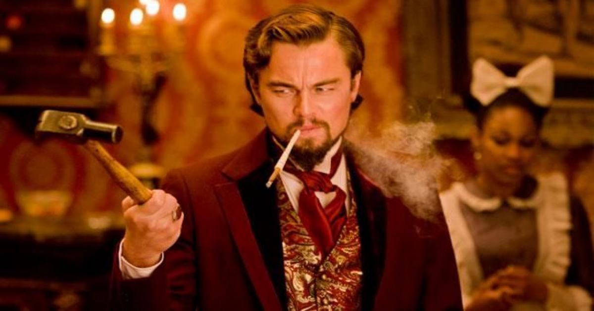 Leonardo DiCaprio as Calvin Candie in Django Unchained