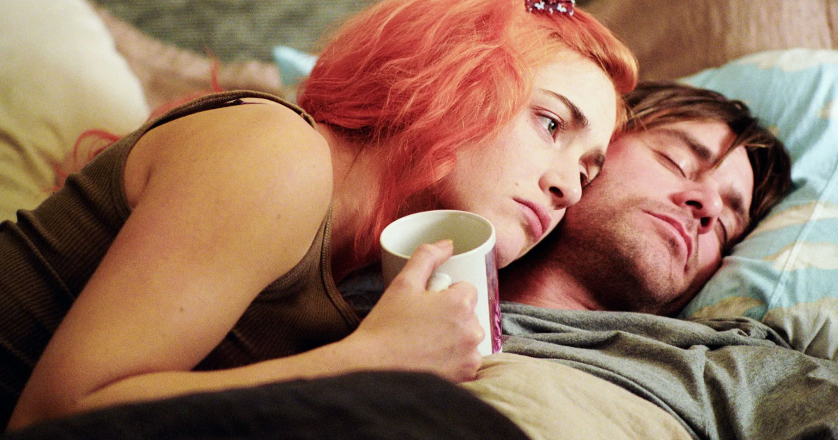 Jim Carrey and Kate Winslet in Eternal Sunshine of the Spotless Mind