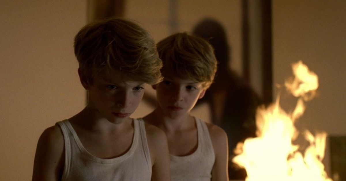 The young boys in Goodnight Mommy