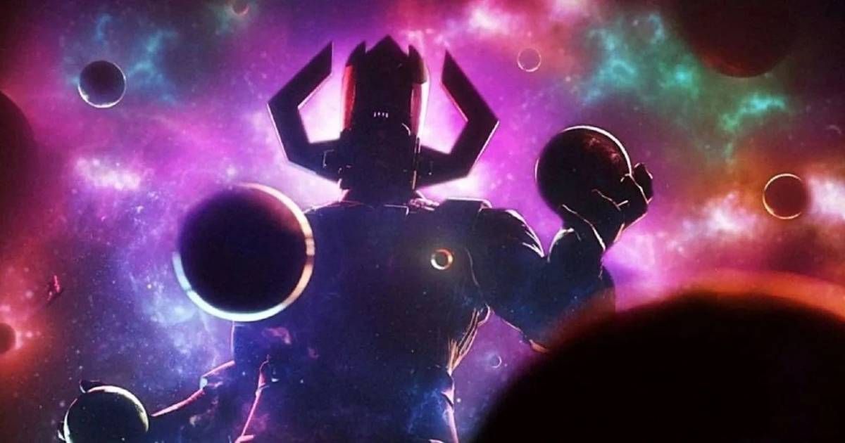 Galactus holding worlds in Marvel Comics