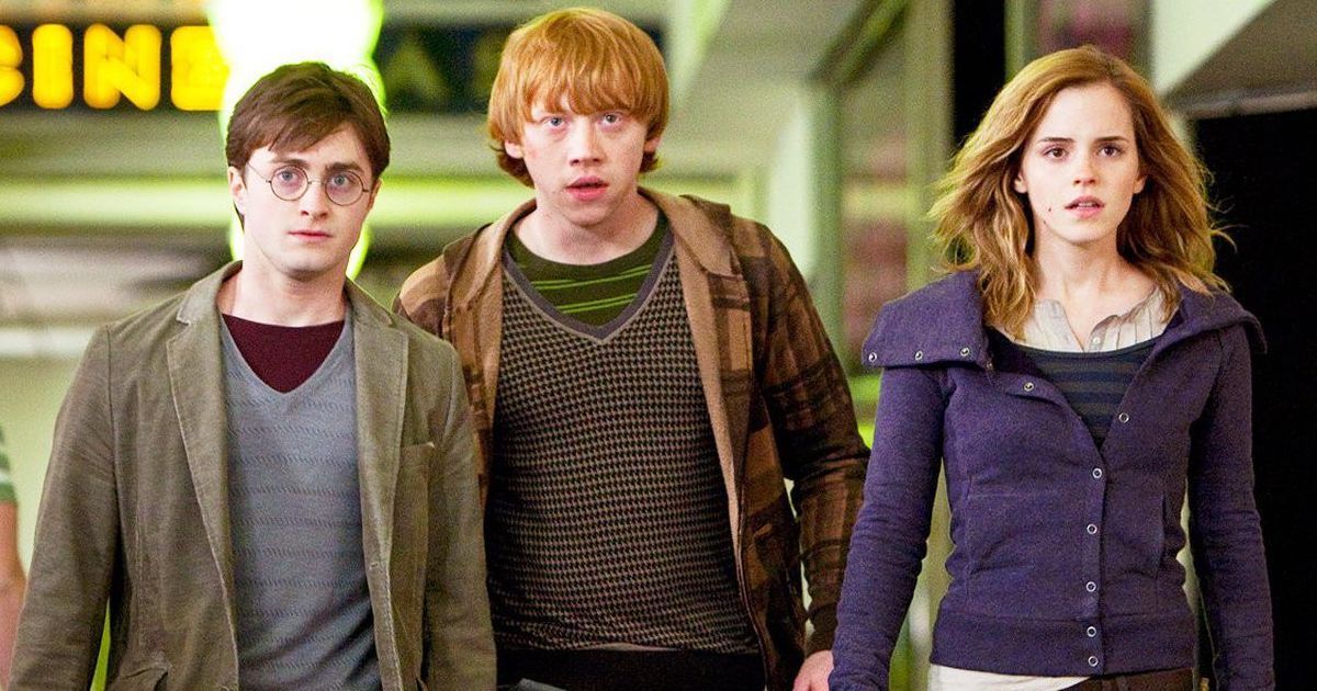 Harry Potter and the Deathly Hallows Part 1 Harry, Ron, and Hermione