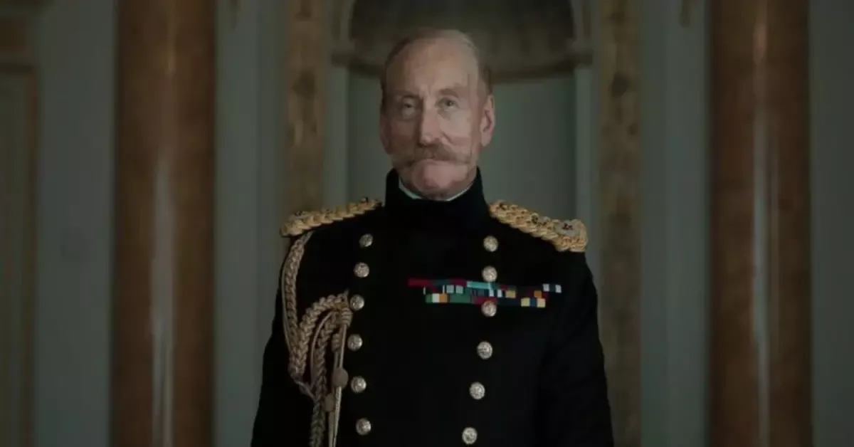 Charles Dance plays Lord Kitchener