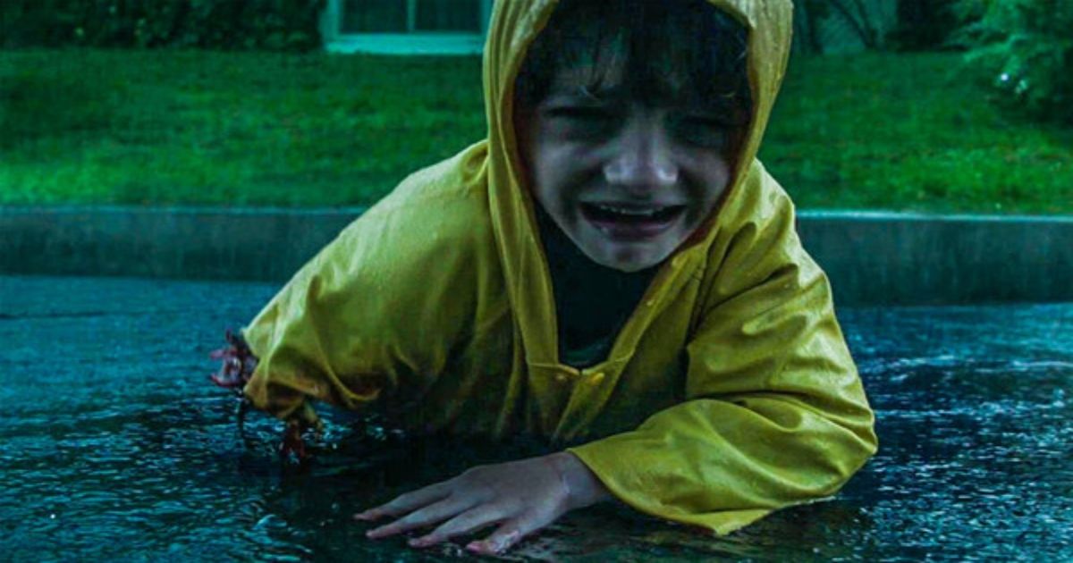Georgie in the rain 