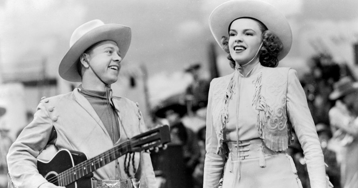 Mickey Rooney and Judy Garland in Girl Crazy