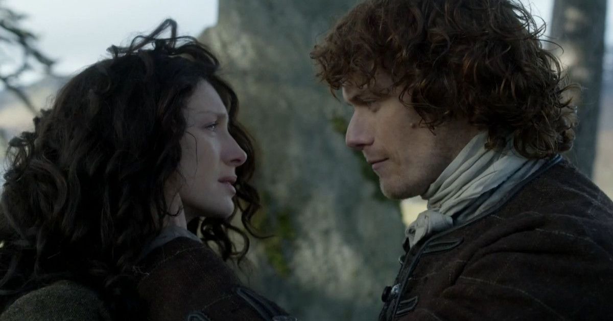 Claire and Jaime part in Outlander