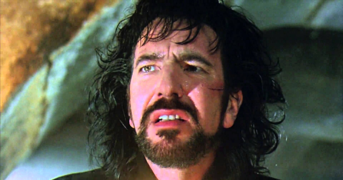 Alan Rickman as Nottingham in Robin Hood: Prince of Thieves