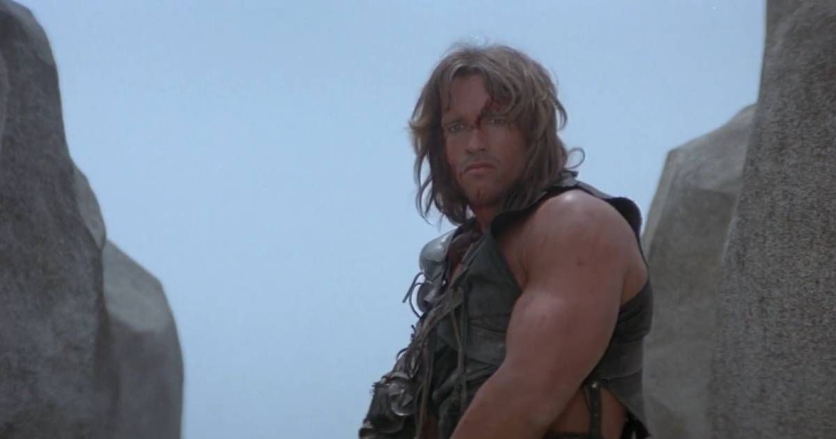 Arnold Schwarzenegger in Conan the Barbarian